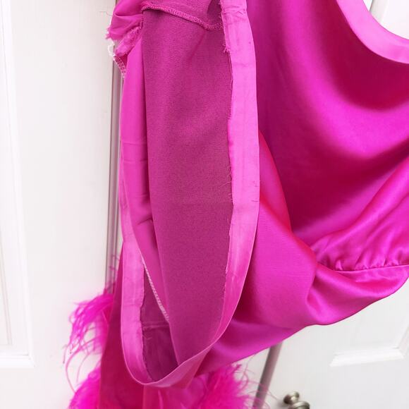 Retrofete Allegra Pink Dress in Neon Pink (Size XS) - Picture 15 of 16